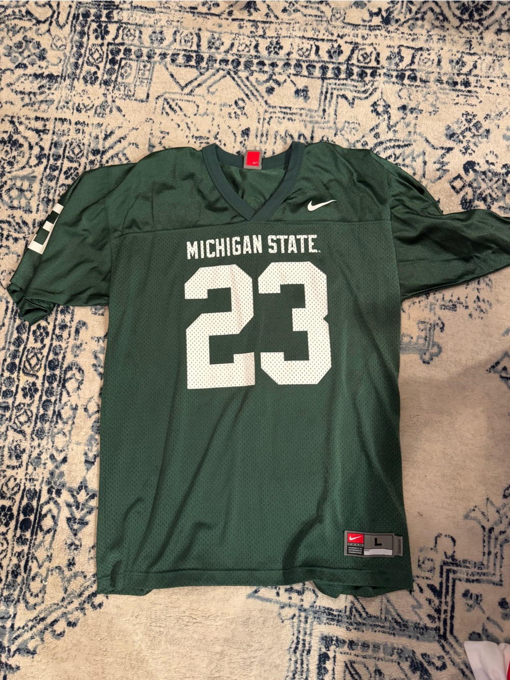 Nike Michigan State University Football Jersey